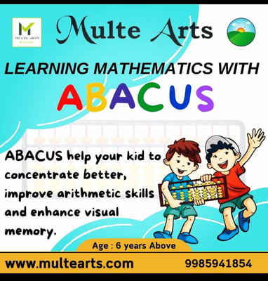 Multe Arts-Mathematics with Abacus Classes For Kids