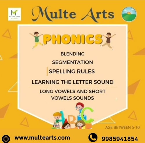 Multe Arts-Phonics Class