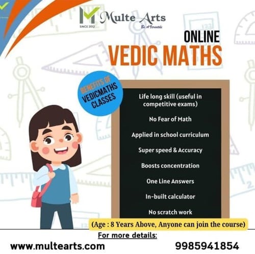 Multe Arts-Vedic Maths Classes