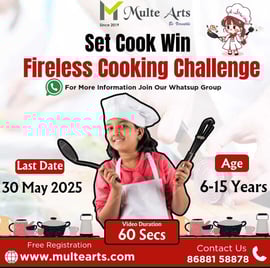 MulteArts-Fireless Cooking Callenge