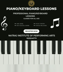 Natraj Institute of Performing Arts-Piano Keyboard Lessons