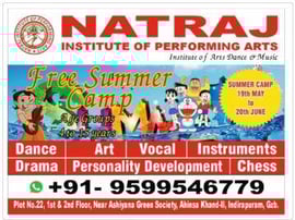 Natraj Institute of Performing Arts - Free Summer Camp 2025!