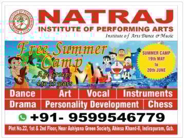 Natraj Institute of Performing Arts - Free Summer Camp 2025!