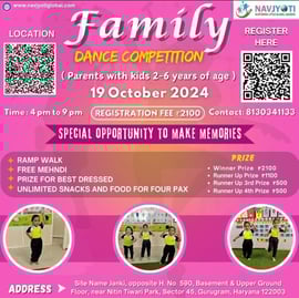Navjyoti Global Foundation School-Family Dance Competition