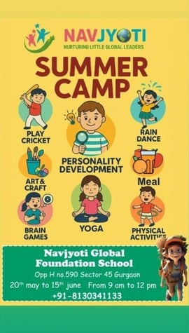 Navjyoti Global Foundation School-Summer Camp 2025