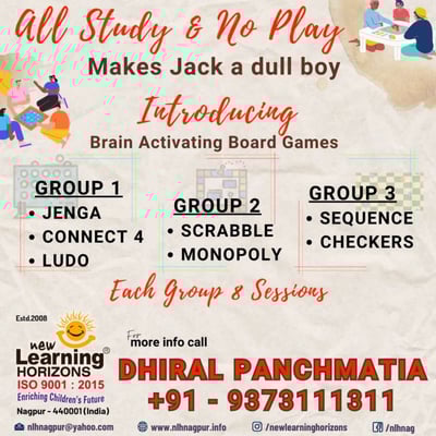 New Learning Horizons-Brain Activating Board Games