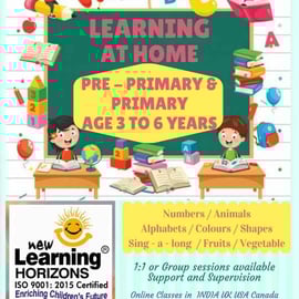 New Learning Horizons-Pre Primary and Primary Classes