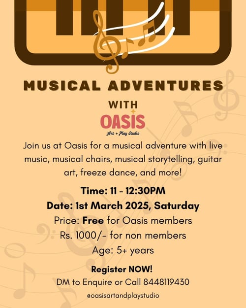 Oasis Art and Play Studio-Musical Adventures