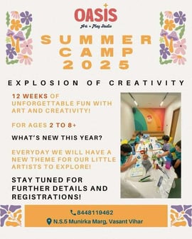 Oasis Art Studio-Summer Camp 2025