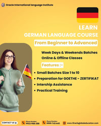 Oracle International Language Institute-German Language Course