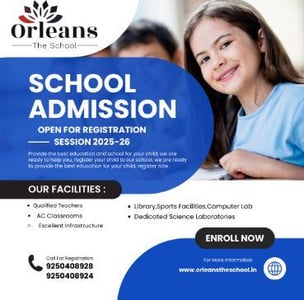 Orleans The School- SCHOOL ADMISSION OPEN