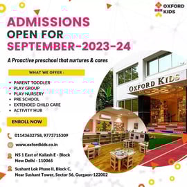 Oxford Kids-Admissions Open