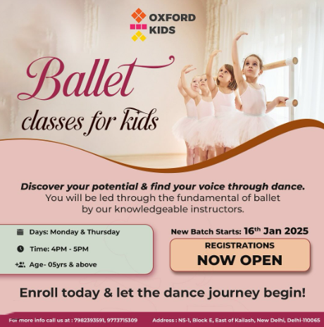 Dance and Music Classes for Kids in Ashram, Delhi