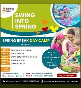 OXFORD KIDS: SPRING BREAK DAY CAMP