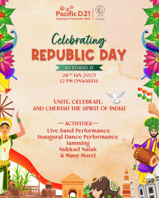 Pacific D21 Mall-Celebrating Republic day