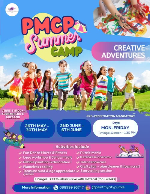 Paint My City Purple-Summer Camp