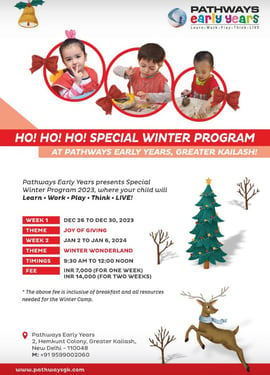 Pathways Early Years-winter program