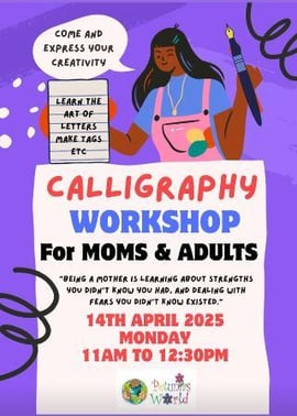 Petunias World: Calligraphy Workshop