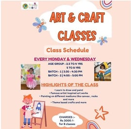 Petunias World-Art & Craft Classes