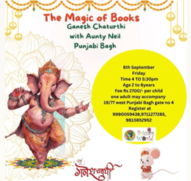 Petunias World-Ganesh chaturthi with aunty neil for kids