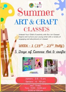 Petunias World-Summer Art & Craft Classes