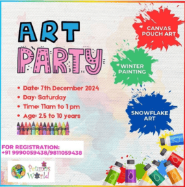 Petunias World-Winter Art Party