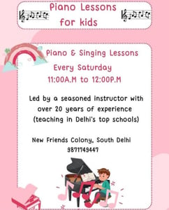 Fine Finesse-Piano & Singing Lessons for kids