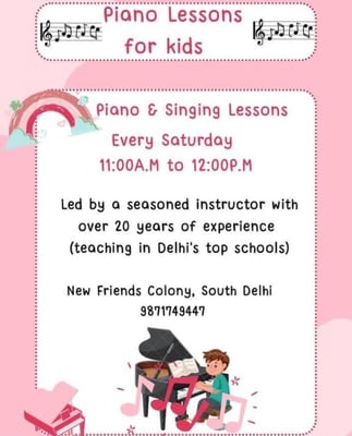 Fine Finesse-Piano & Singing Lessons for kids