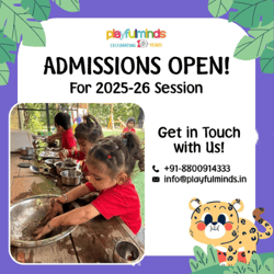 Playful Minds-Admissions Open for session 2025-2026