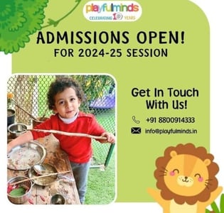 Playful Minds-Admissions Open