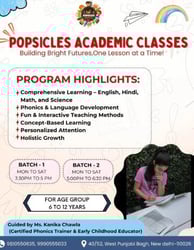 POPSICLES ACADEMIC CLASSES 