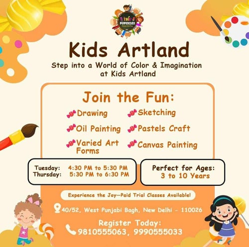 Popsicles: Kids Artland