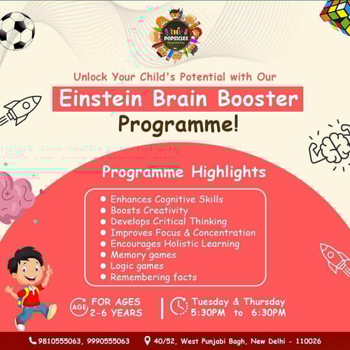 POPSICLES: Einstein Brain Booster  Programme