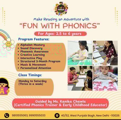 Popsicles: PHONICS CLASSES