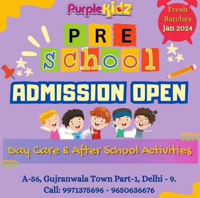 Purple Kidz Play Park-Admission open