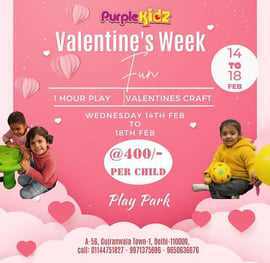 Purple Kidz Play Park-Valentine's Week