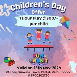 Purple Kidz-Children's day offer on play fun Orbbit