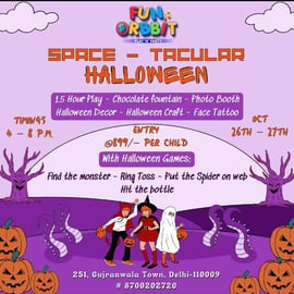 Purple Kidz-Space - Tacular Halloween