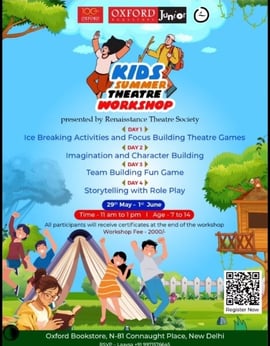 Renaisstance Theatre Society-Kids Summer Theatre Workshop