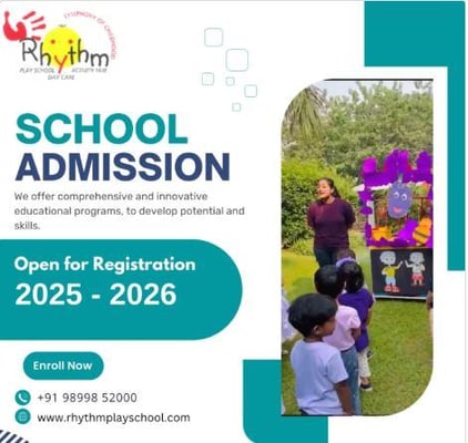 Rhythm  PLAY SCHOOL ADMISSION OPEN