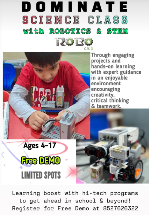 RoboClub - Robotics Lego Session For Kids in Patel Nagar