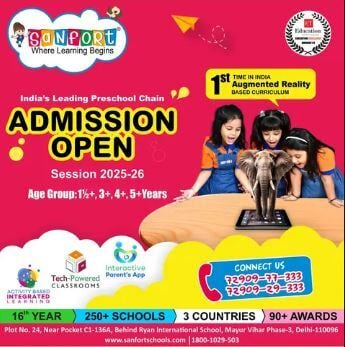 Sanfort Preschool: Admissions Open