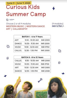 Sangeet Shaymala  -  Curious Kids Summer Camp