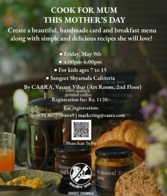 Sangeet Shyamala-Cook for Mum Workshop