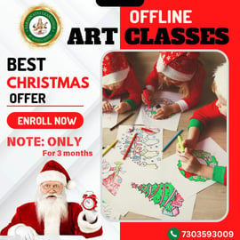 Saraswatei Learnings-Art Classes Best Christmas Offer