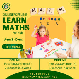 Saraswatei Learnings-Maths Classes for Kids