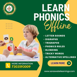 Saraswatei Learnings-Phonics Classes for kids