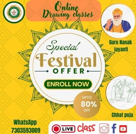 Saraswatei Learnings-Special Festival offer on drawing classes