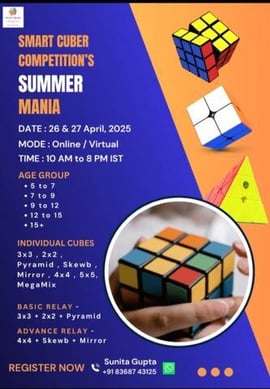 S Creative Touch: Smart Cuber Competition's Summer Mania 2025