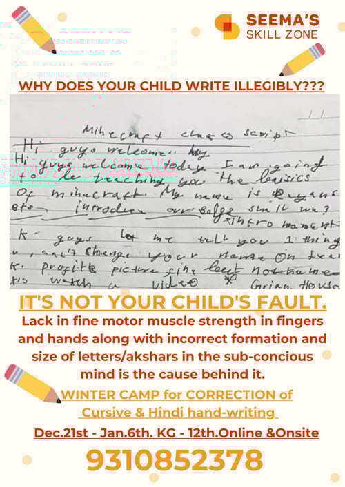 Seemas skills zone winter camp